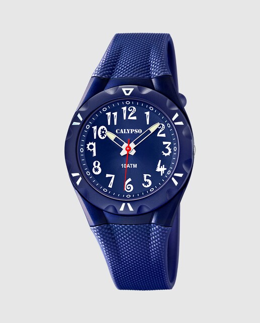 Imagen 0 de Reloj infantil K6064/3 Sweet Time de caucho azul