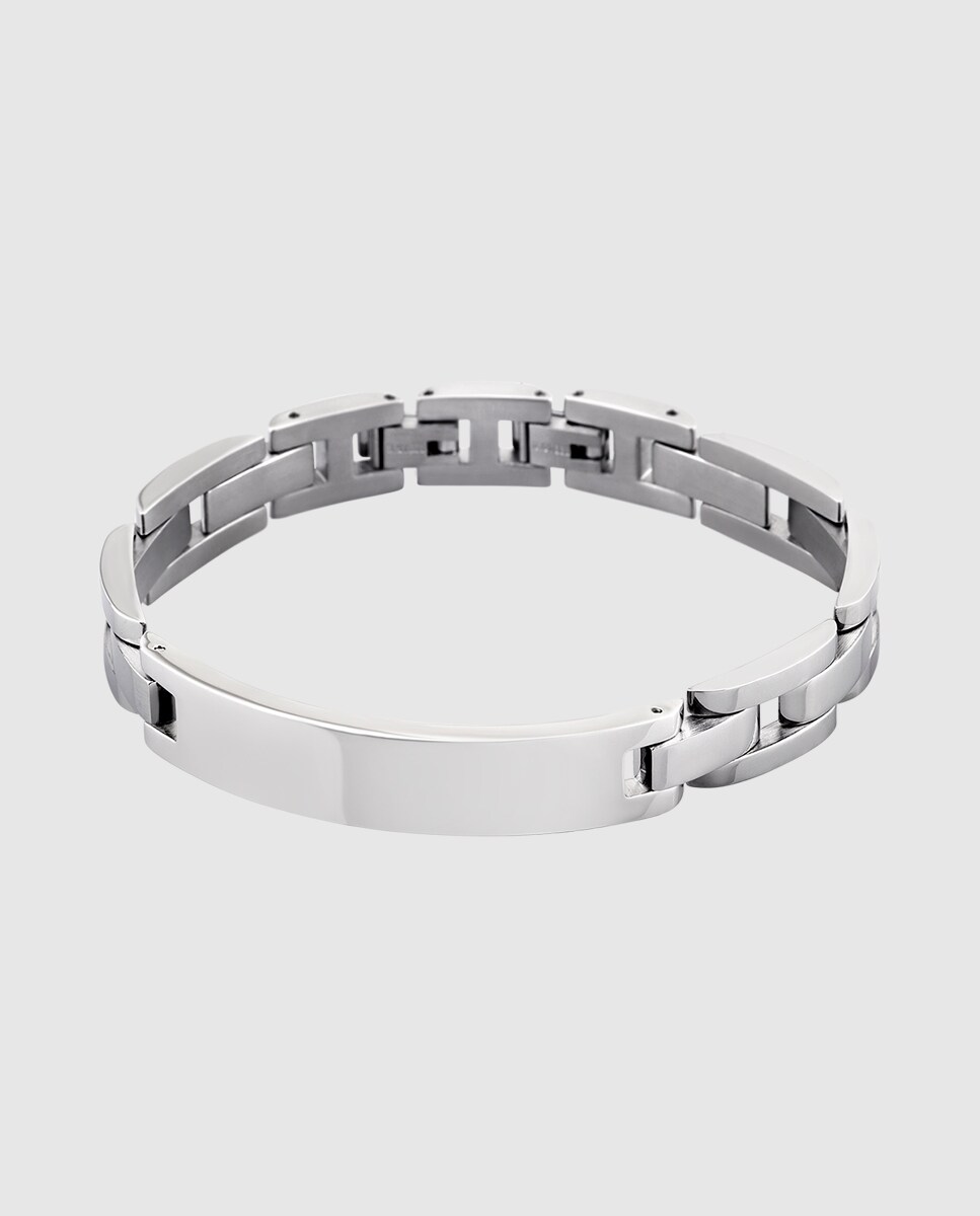 Pulsera de hombre Lotus Style LS1511-2/1 Men In Black de acero inoxidable acabado brillo Plata-1