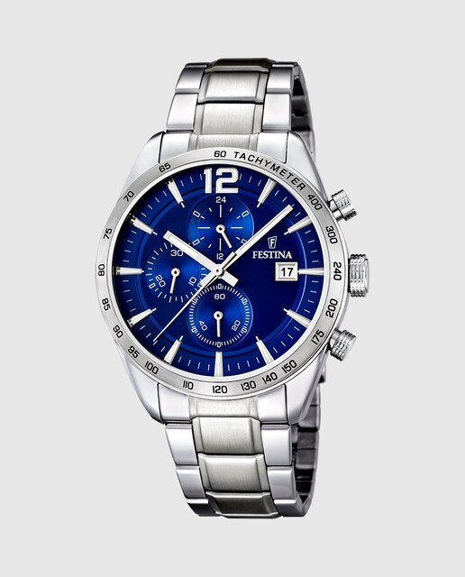 Imagen 0 de Reloj de hombre F16759/3 Timeless Chronograph de acero plateado