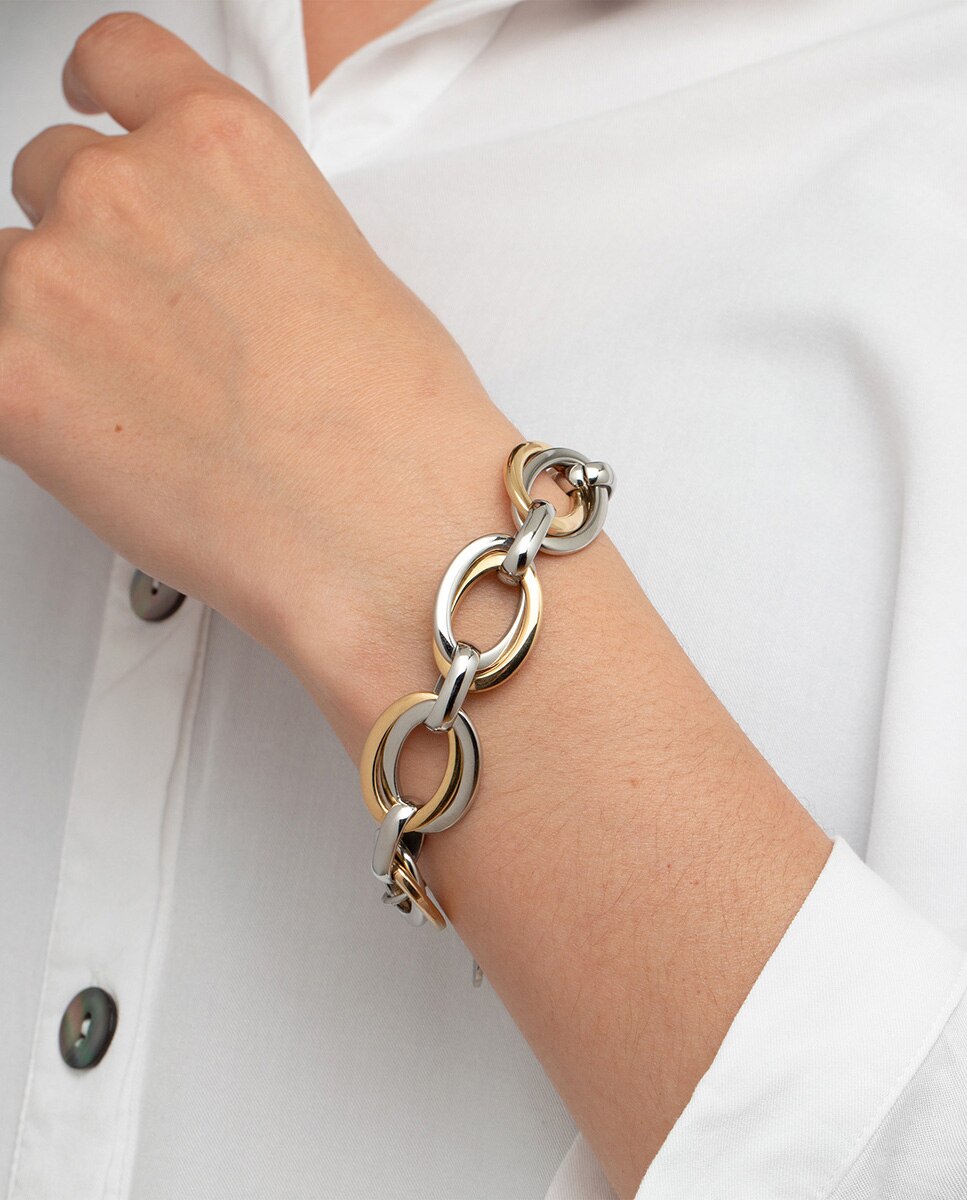 Pulsera de eslabones lotus style ls1616-2 2 urban woman de acero inoxidable acabado brillo - Dorado Dorado-2