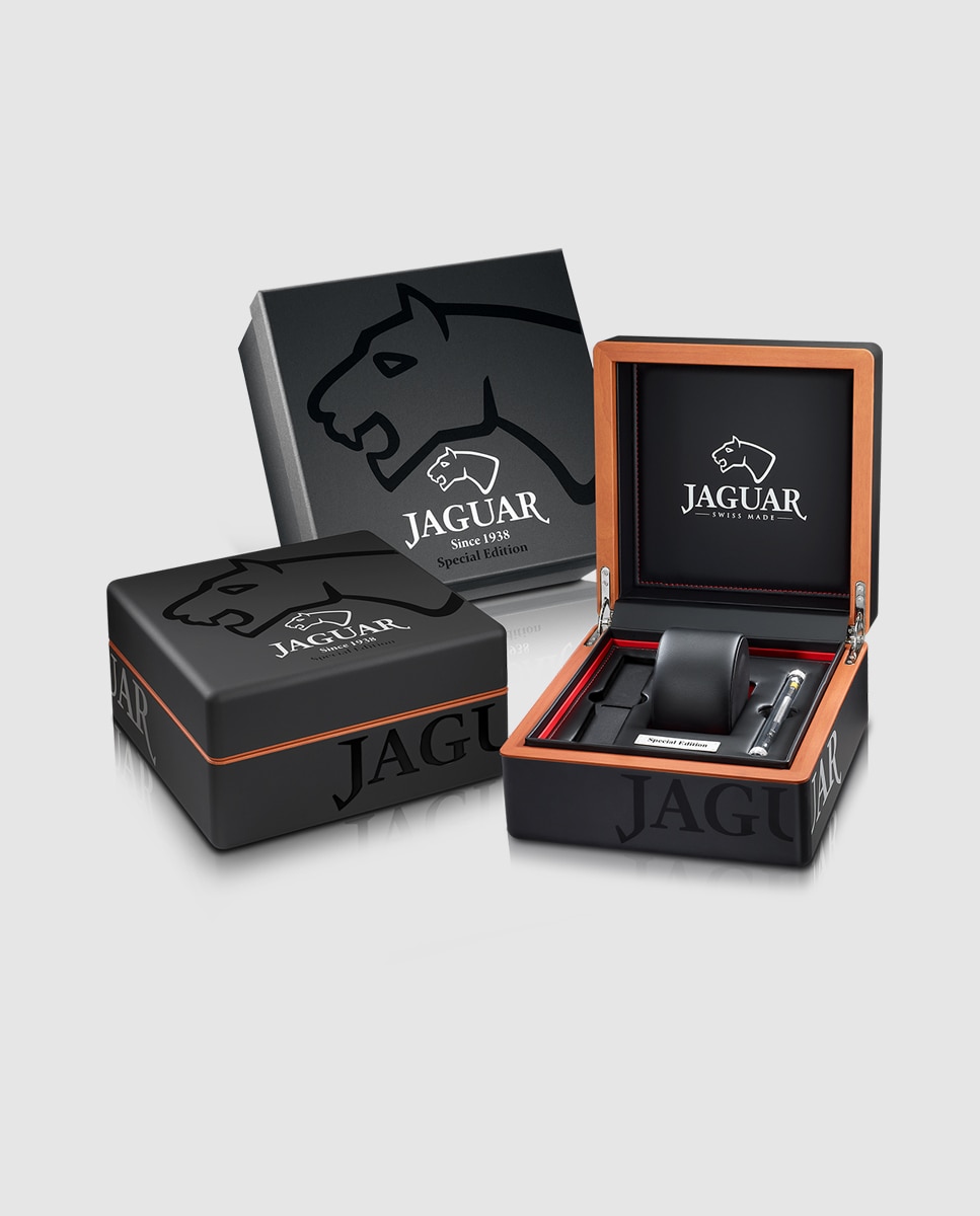 Reloj de hombre j688/1 special edition de caucho - Jaguar - Negro Negro-3