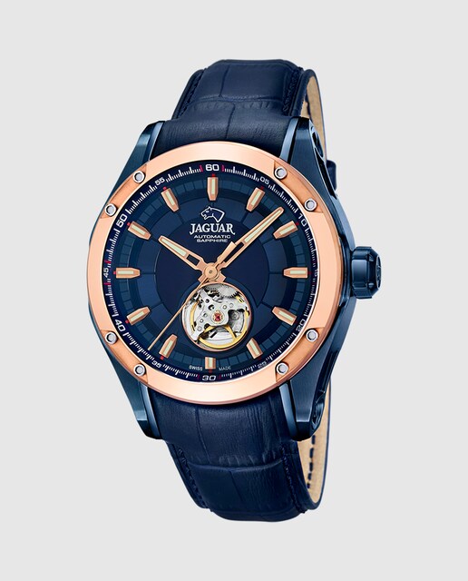 Imagen 0 de Reloj de hombre J812/A Automatico de piel azul