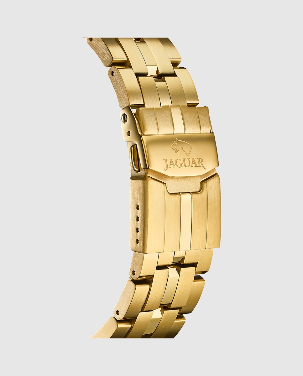 Reloj de hombre J853/3 Executive de acero dorado Oro-2