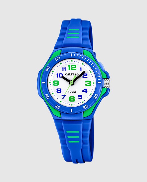 Imagen 0 de Reloj infantil K5757/4 Sweet Time de caucho azul