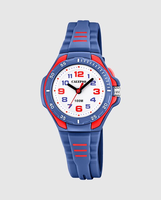 Imagen 0 de Reloj infantil K5757/5 Sweet Time de caucho azul
