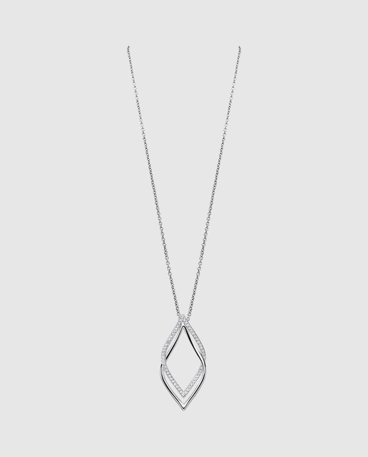 Imagen 0 de Collar Lotus Silver LP1791-1/1 Pure Essential de plata acabado brillo