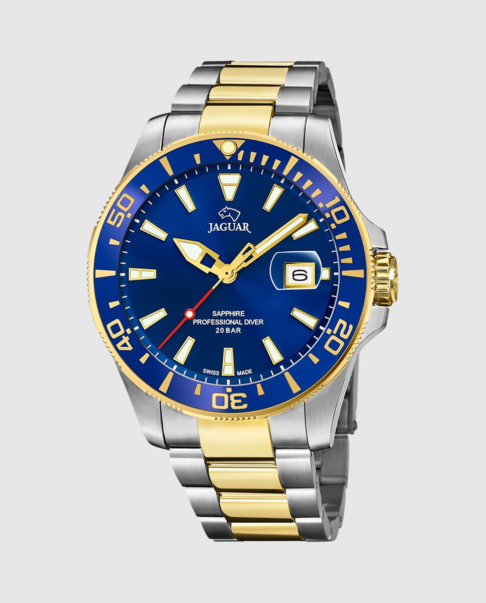 Reloj de hombre J863/C Executive de acero multicolor Multicolor-1
