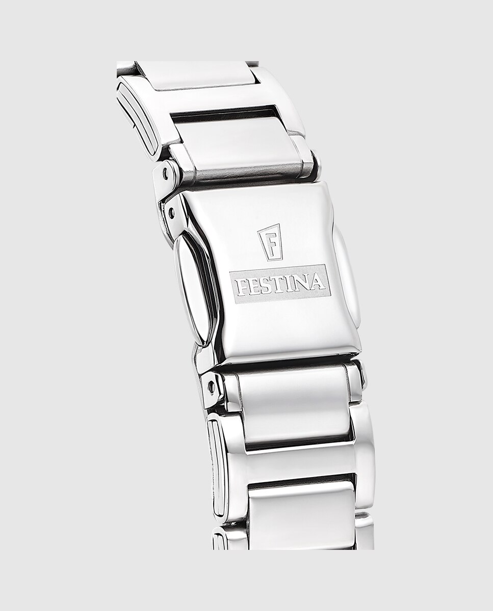 Reloj de mujer f16936/c mademoiselle de acero plateado Plata Festina Plata-2