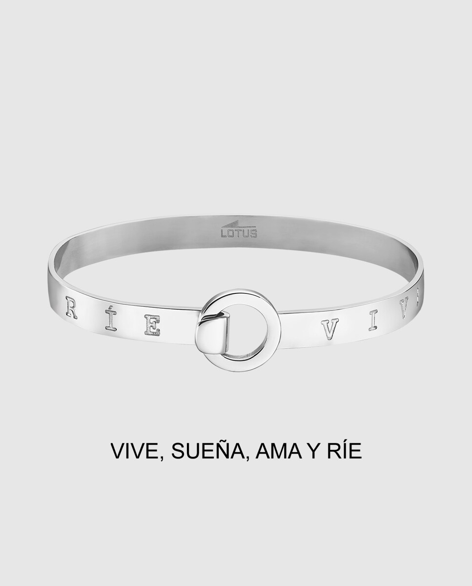 Pulsera Lotus Style LS2025-2/5 Millennial de acero inoxidable acabado brillo Plata-1