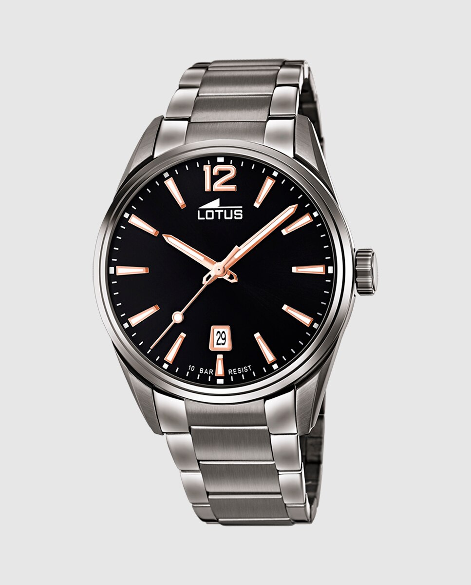 Reloj de hombre 18684/2 chrono de acero gris Gris LOTUS Gris-1