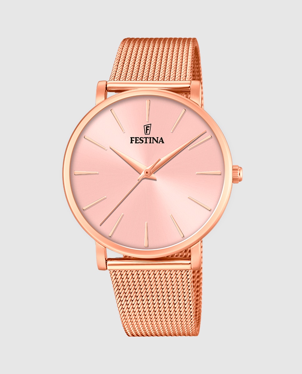 Imagen 0 de Reloj de mujer f20477/1 boyfriend de acero rosa Rosa