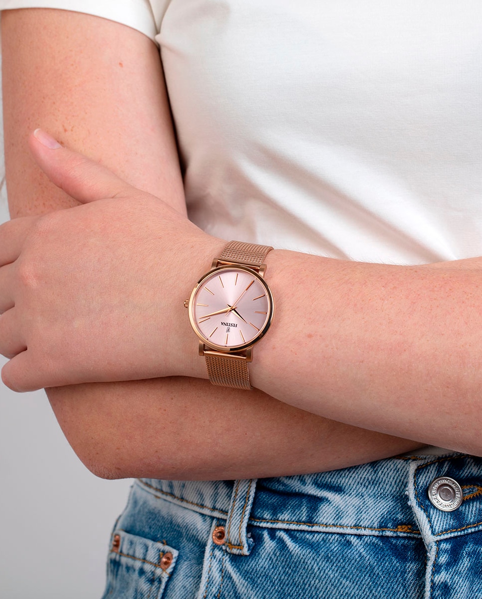 Reloj de mujer f20477/1 boyfriend de acero - Festina - Rosa Rosa-3