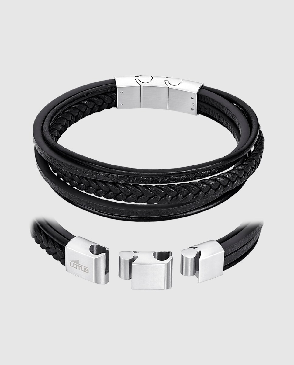 Pulsera de hombre Lotus Style LS2051-2/3 Urban Man de cuero