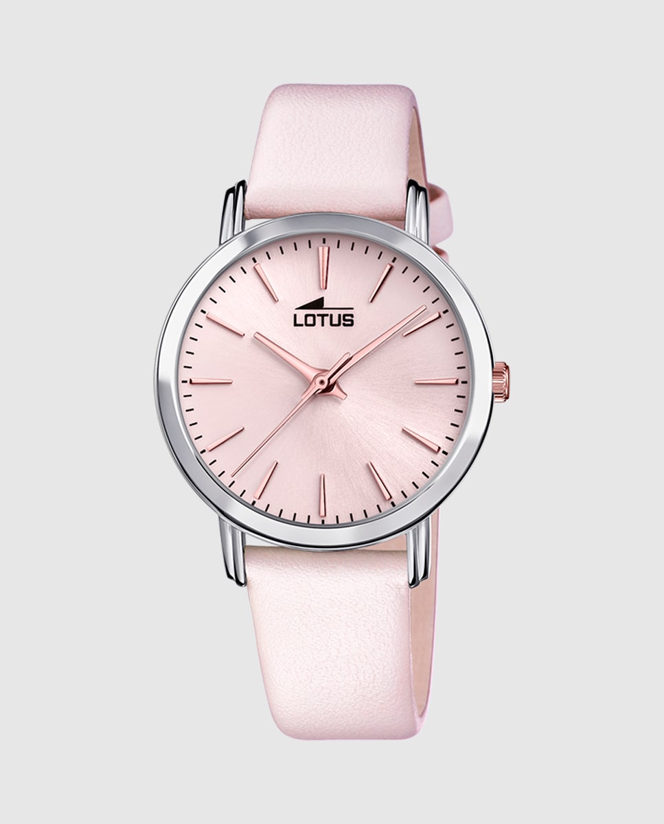 Reloj de mujer 18738/2 Trendy de piel rosa · LOTUS · El Corte Inglés
