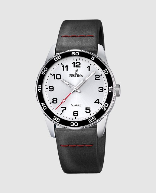 Imagen 0 de Reloj de niño F16906/A Junior Collection de piel negro