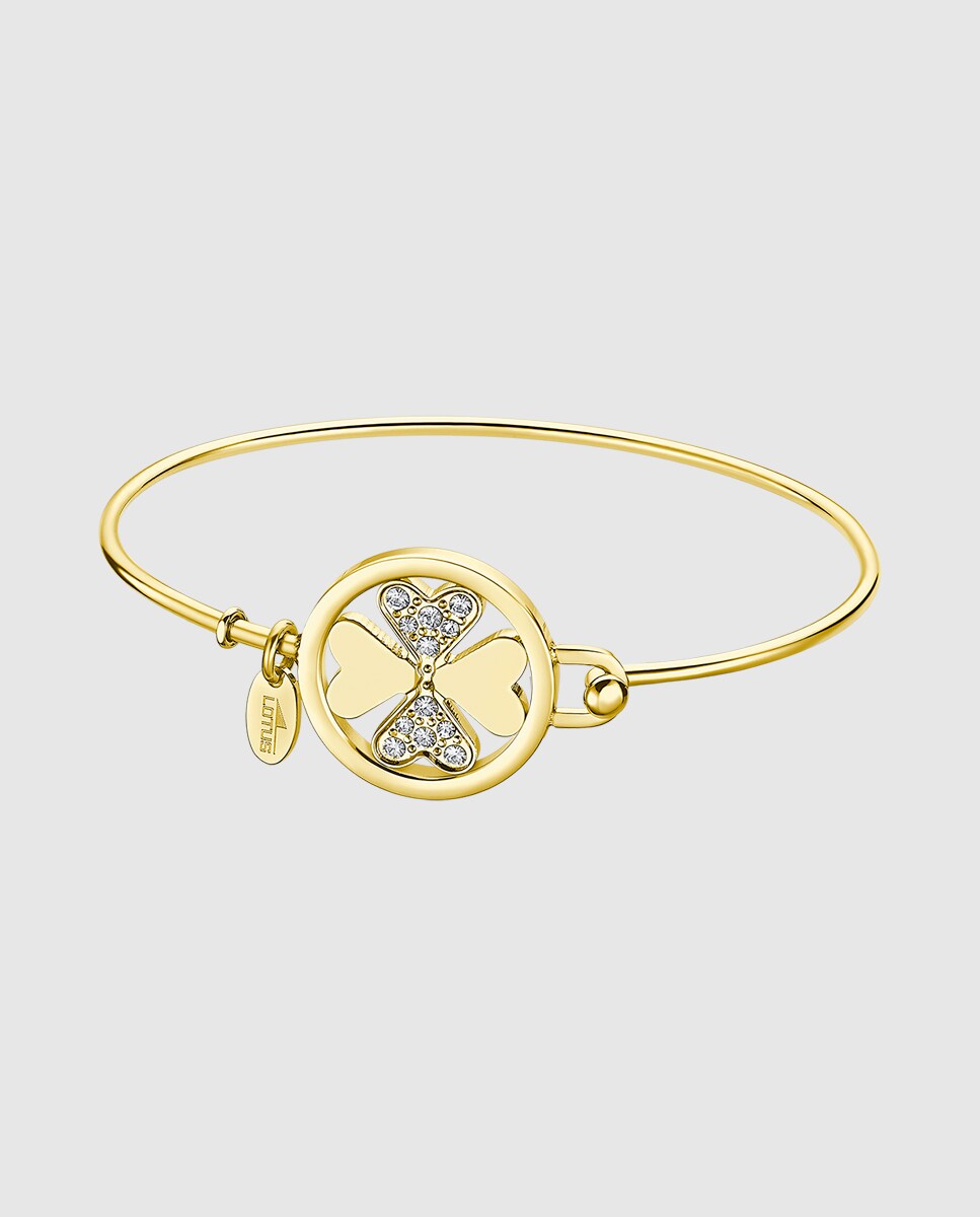 Lotus Style LS2119-2/2 Millennial Collection Bracciale Donna Acciaio, No aplica, Argento, zirconia blu