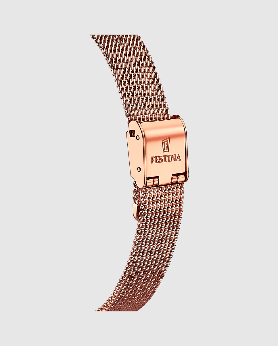 Reloj de mujer F20496/1 Mademoiselle de acero rosa · Festina · El