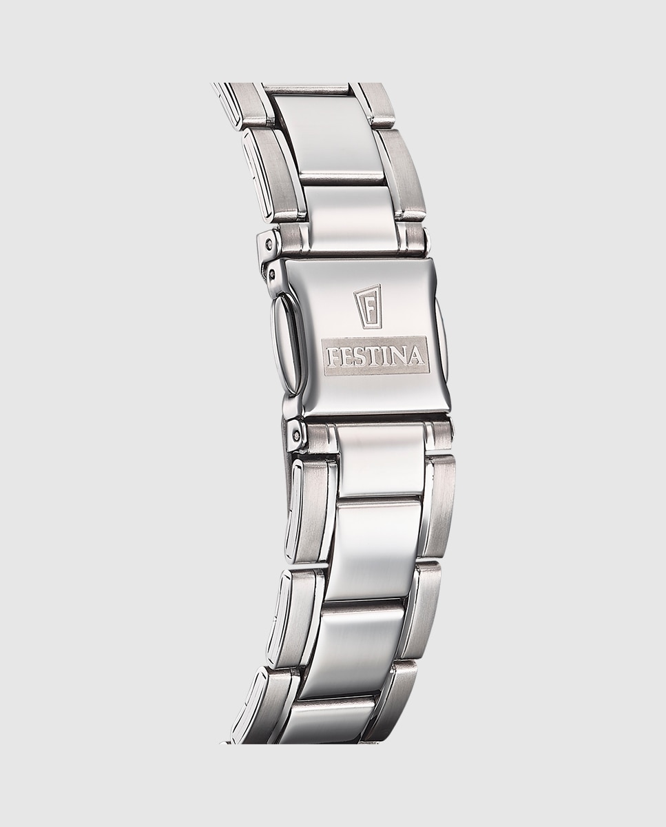 Reloj de hombre f20511/3 acero clasico de acero plateado - Festina - Plata Plata-2