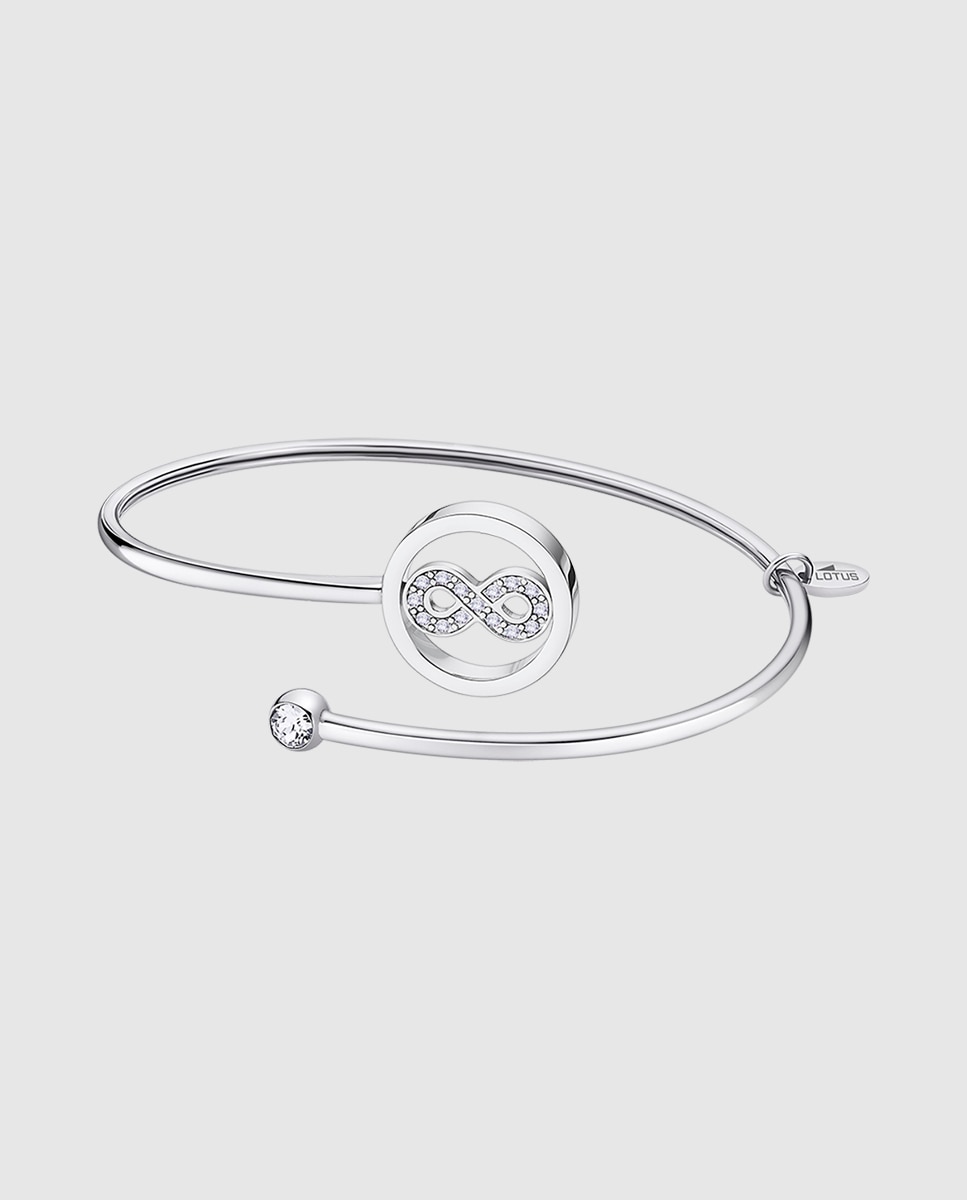 Lotus Style Bracciale Donna Millennial LS2169-2/5 - Acciaio Inossidabile 316L Con Trifoglio E Zirconia Blu - 5