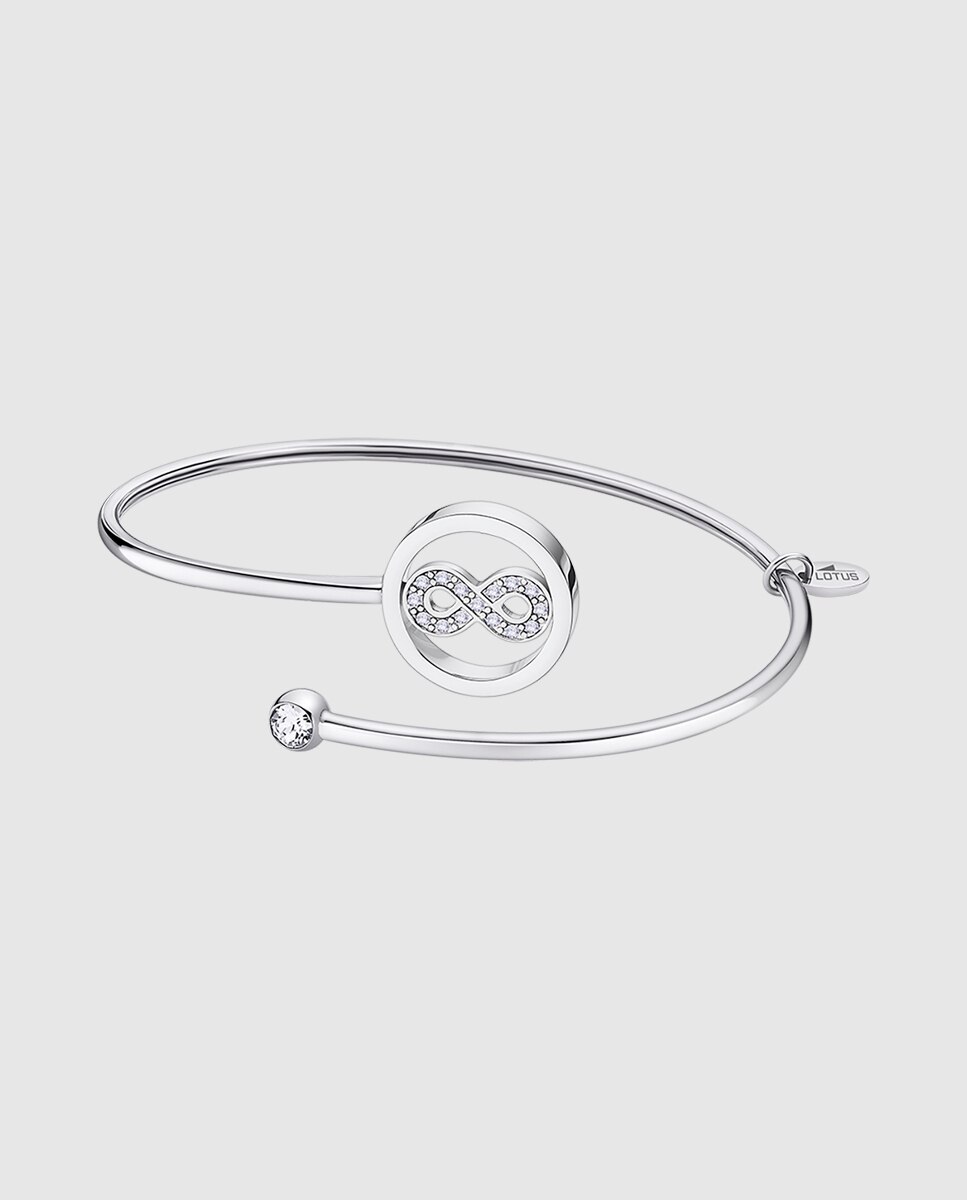 Bracciale Donna Lotus Style LS2169-2/5 Millennial – Acciaio 316L Con Trifoglio E Zirconia Blu