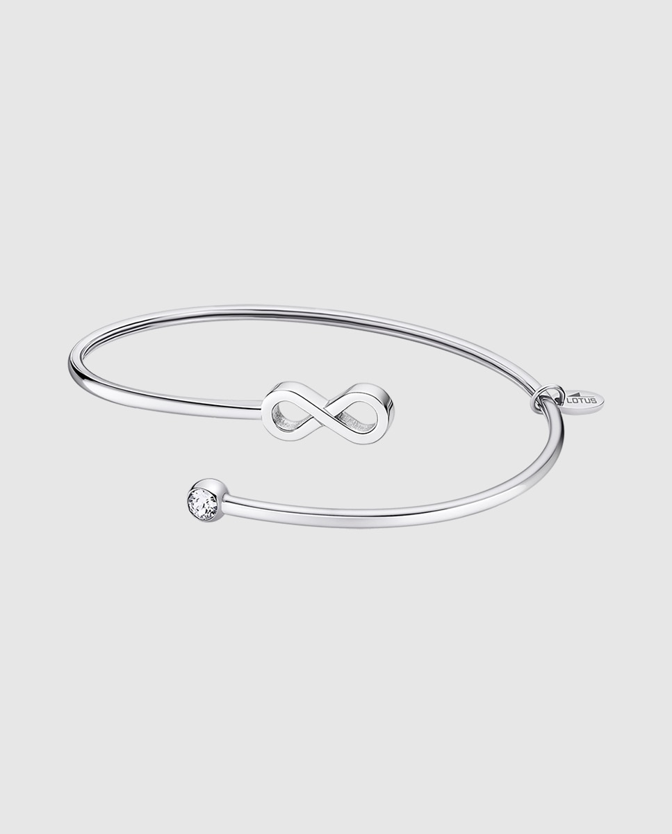 Pulsera lotus style ls2169-2/6 millennial de acero inoxidable acabado brillo Plateado Plateado-1