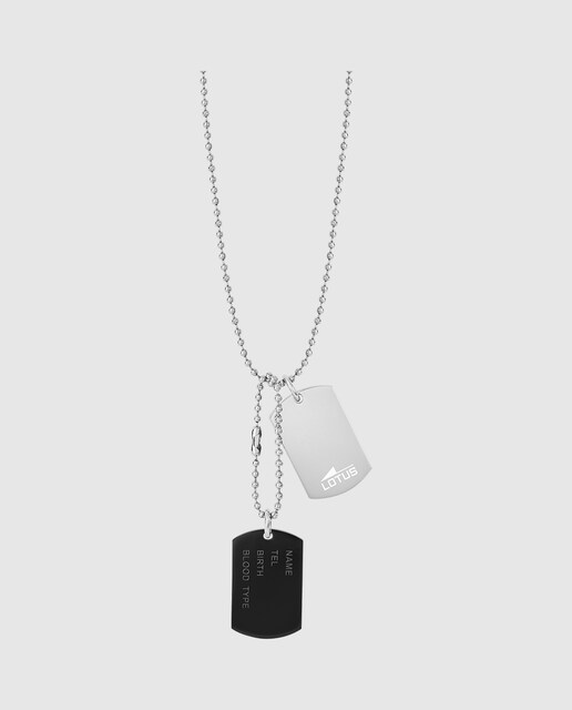 Imagen 0 de Collar de hombre Lotus Style LS2139-1/5 Urban Man de acero inoxidable acabado brillo