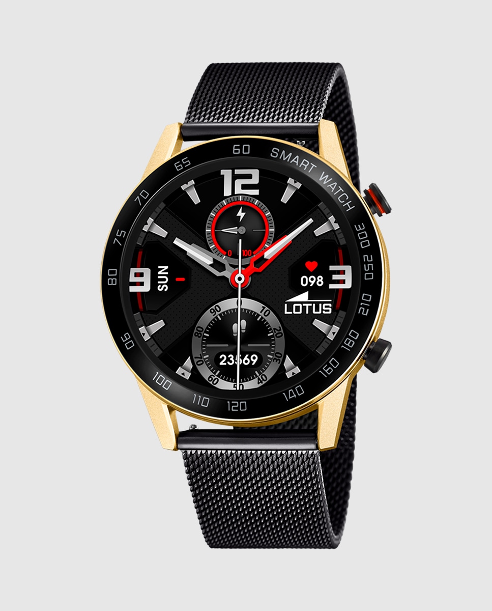 Reloj de hombre 50019/1 Smartwatch de acero negro · LOTUS · El