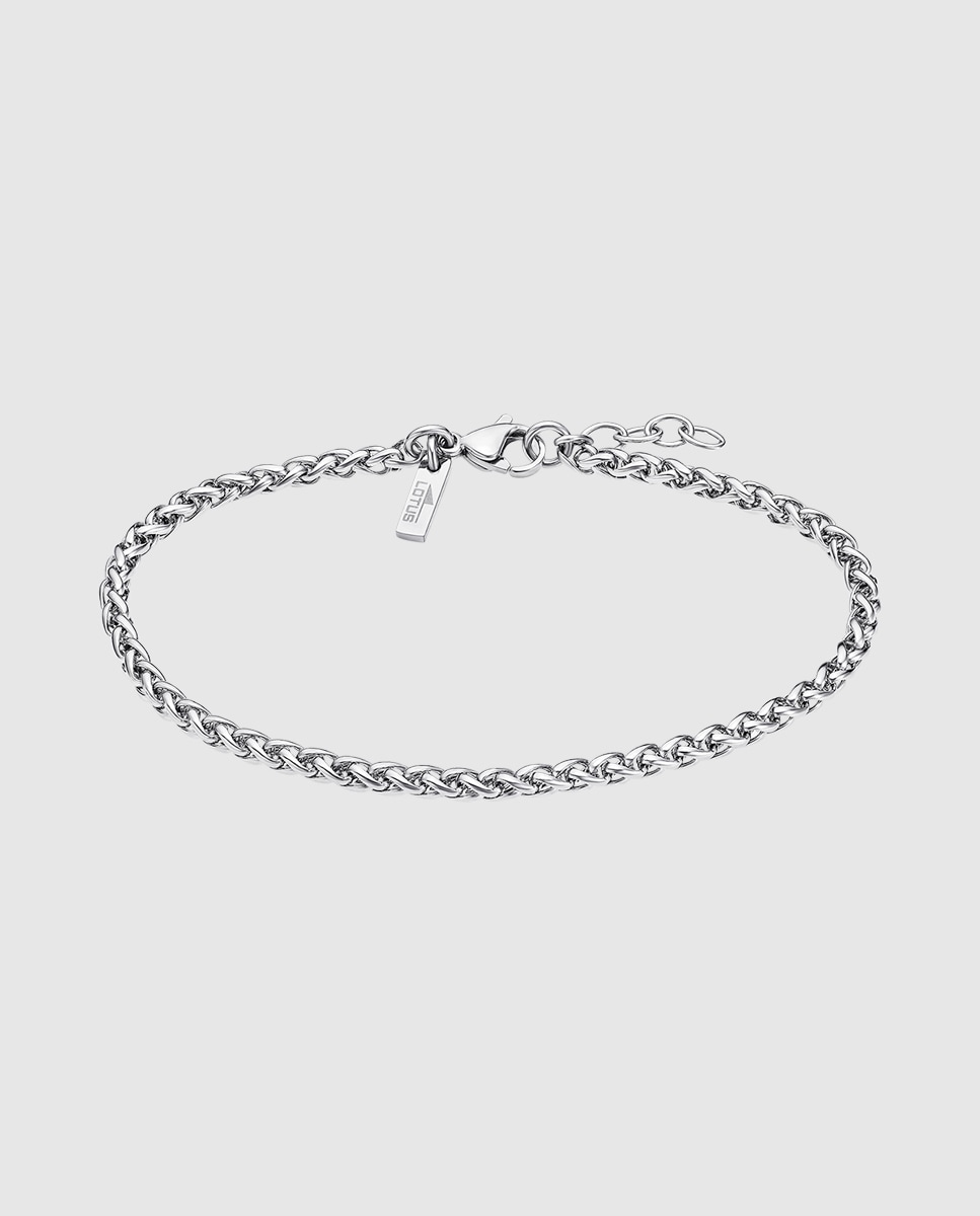 Pulsera de hombre Lotus Style LS2223-2/1 Men In Black de acero inoxidable  acabado brillo