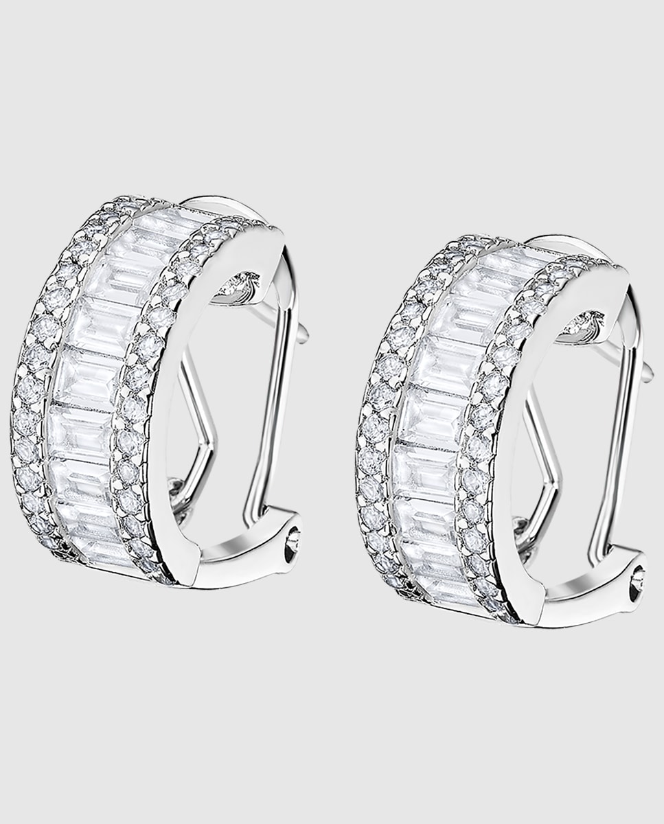Pendientes Lotus Silver LP3320-4/1 Glam de plata acabado brillo Plata-1