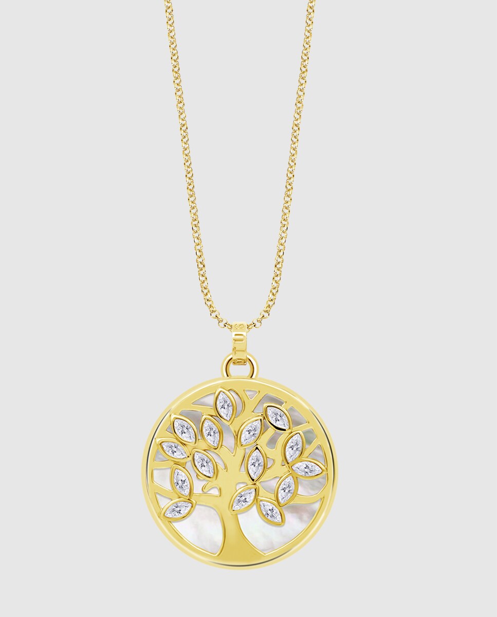 Colgantes Lotus Mujer El Corte InglÃ©s Collar Lotus Silver LP1891