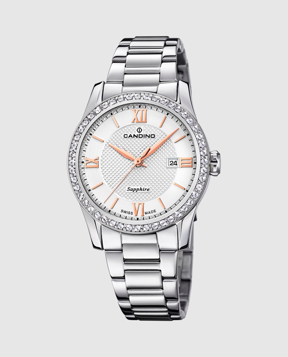 Reloj de mujer C4740/1 Lady Elegance de acero plateado Plata-1
