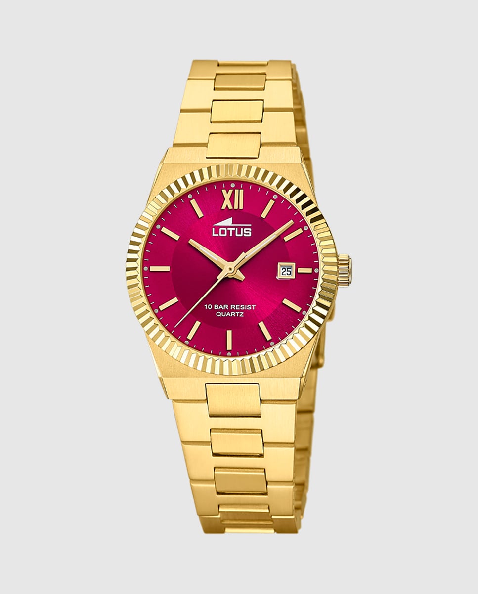 Reloj de mujer 18840/2 Freedom de acero dorado · LOTUS · El Corte