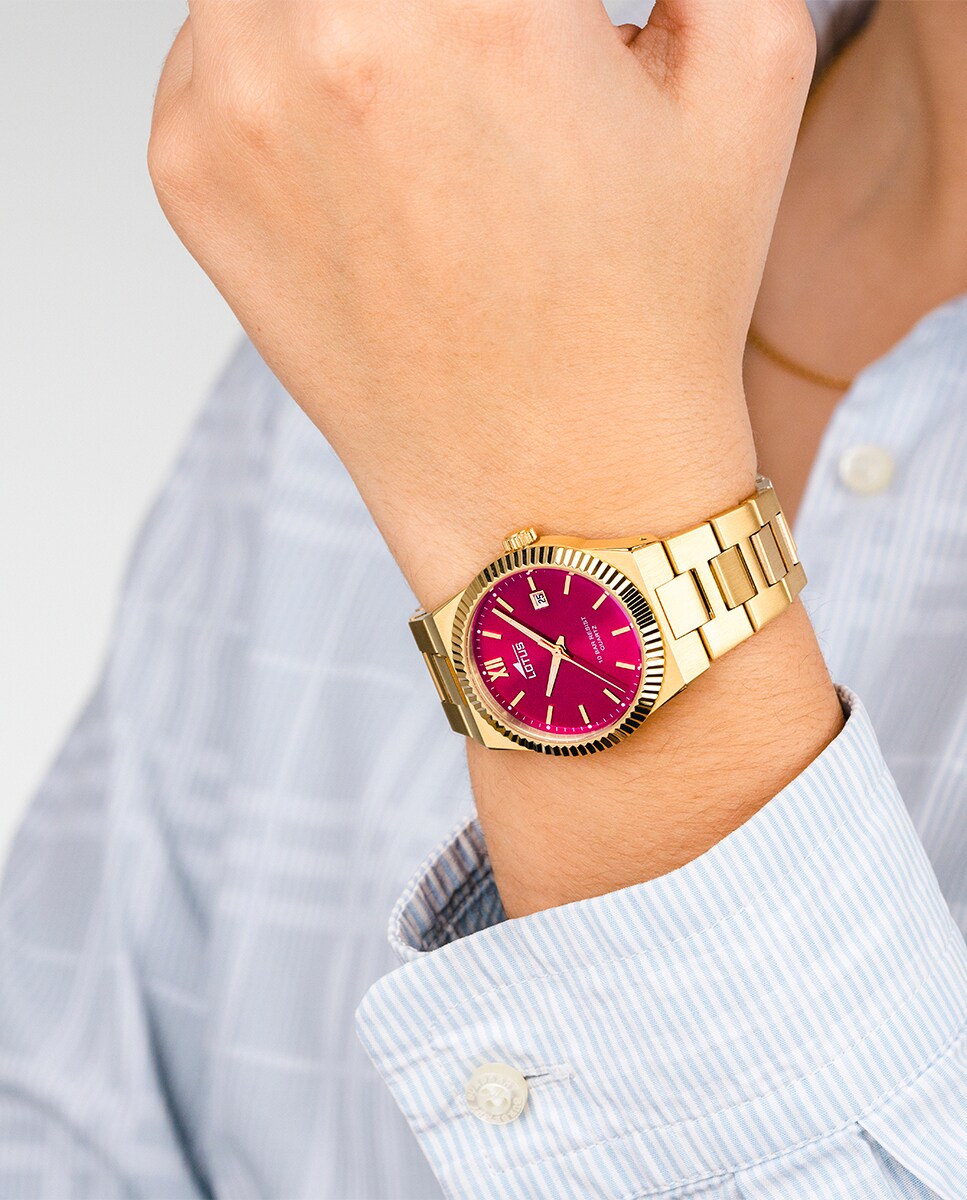 Reloj de mujer 18840/2 Freedom de acero dorado Oro-3