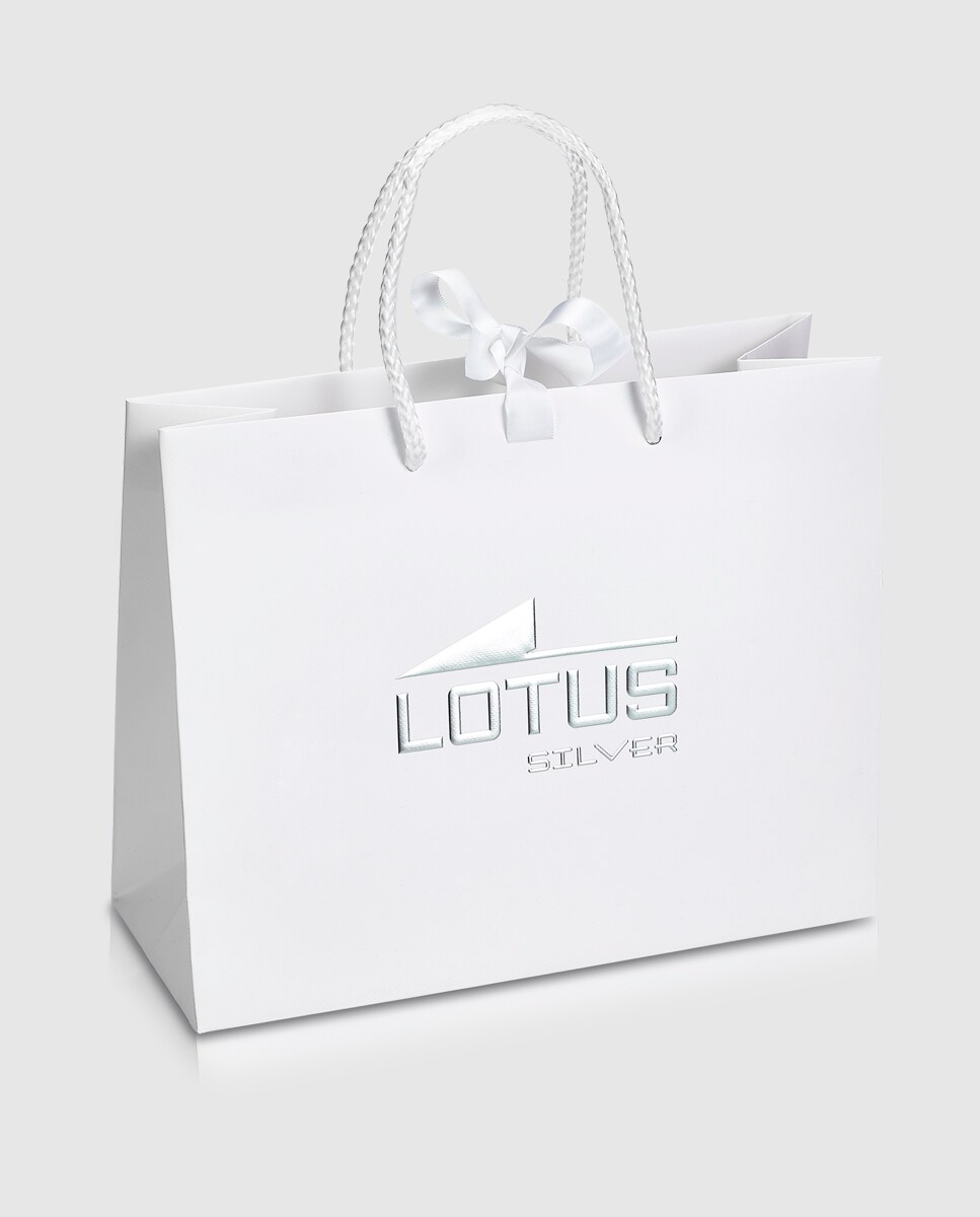 Lotus Bracciale Donna LP 1110 2 4 Nero/Argento: Must Have 19cm