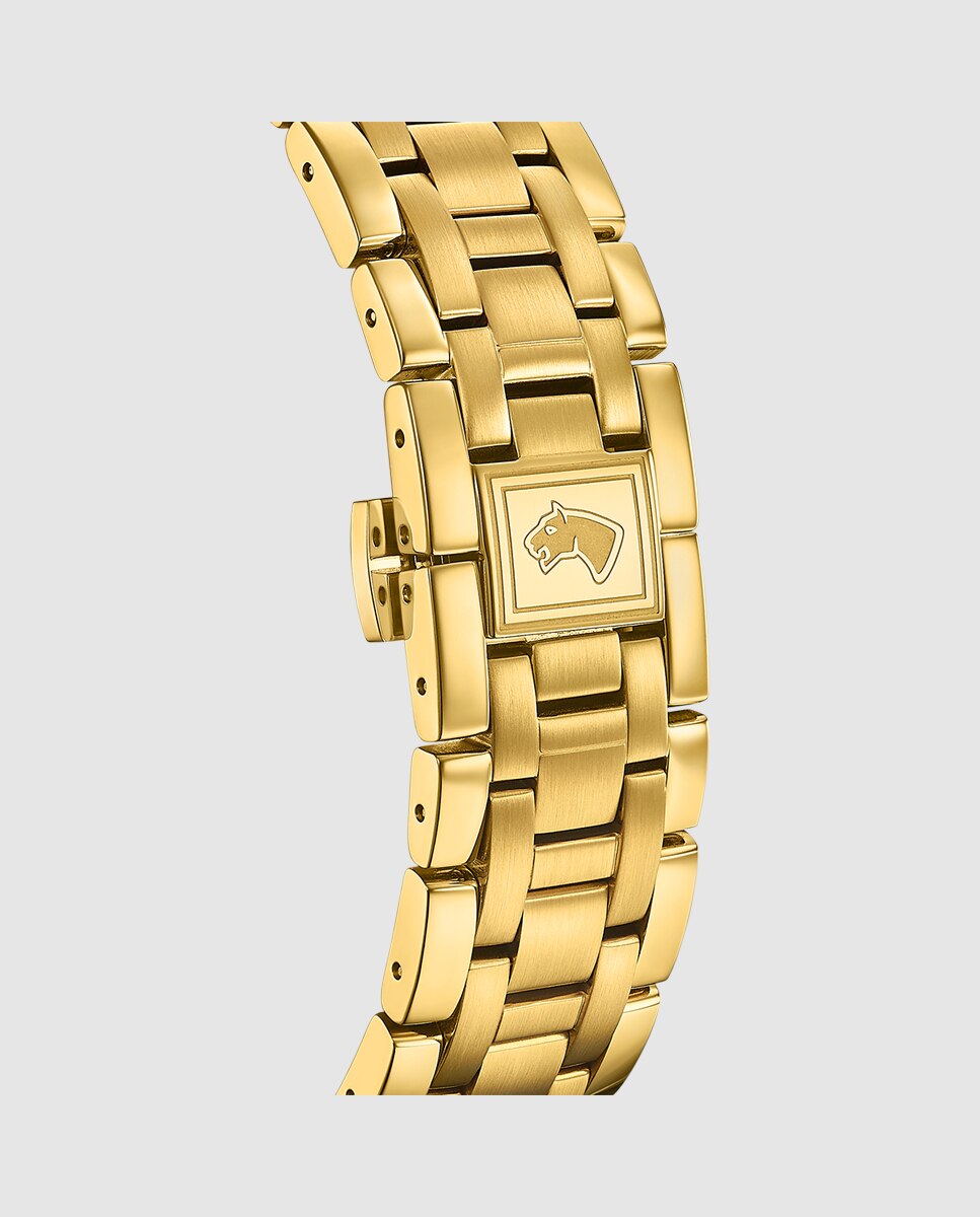 Reloj de hombre j979/1 automatico de acero dorado - Jaguar - Oro Oro-4