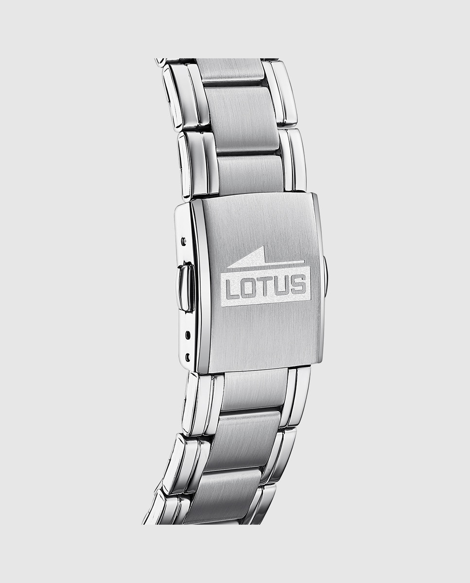 Reloj de hombre 18812/7 multifuncion de acero plateado - LOTUS - Plata Plata-2