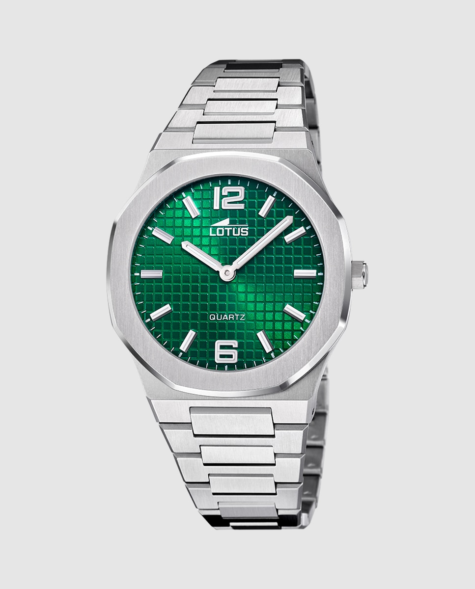 Reloj de hombre 18841 3 Excellent de acero plateado LOTUS El Corte Ingles