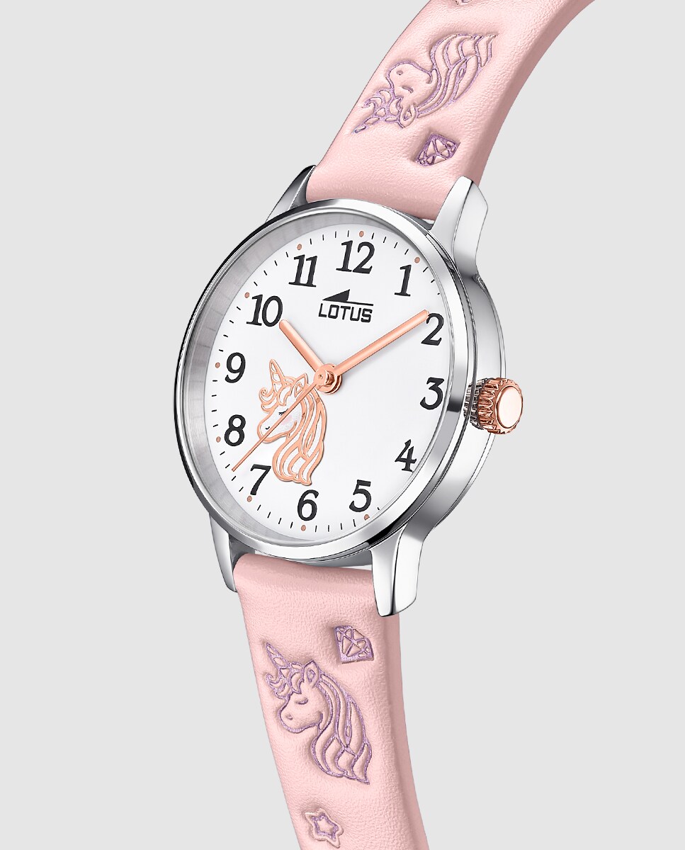 Reloj de niña 18865/2 Junior Collection de piel rosa Rosa-4