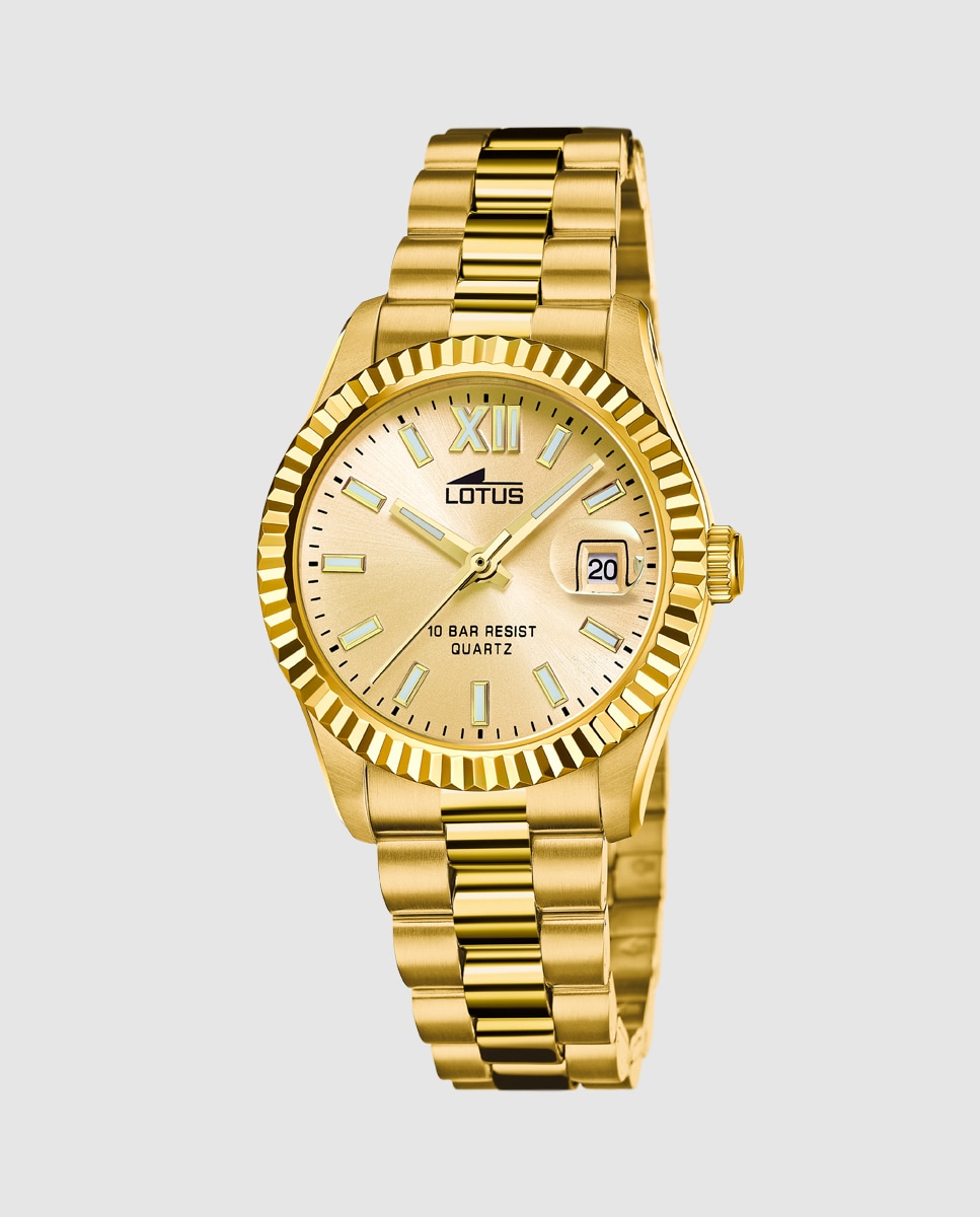 Reloj de mujer 18932 2 Freedom de acero dorado LOTUS El Corte Ingles