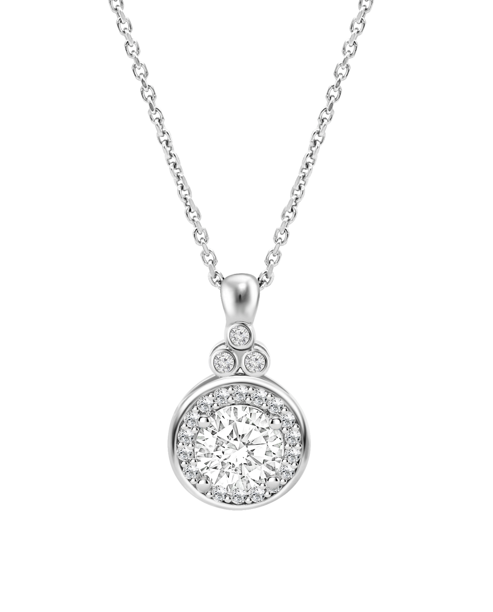 Collar De Plata De Ley Tuscany Silver Para Mujer Con Circonita – 41 Cm, Elegante Y Atemporal