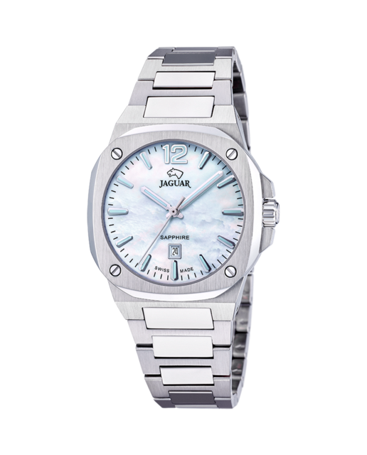 Imagen 0 de Reloj de mujer J1027/1 Jaguar Rc de acero plateado