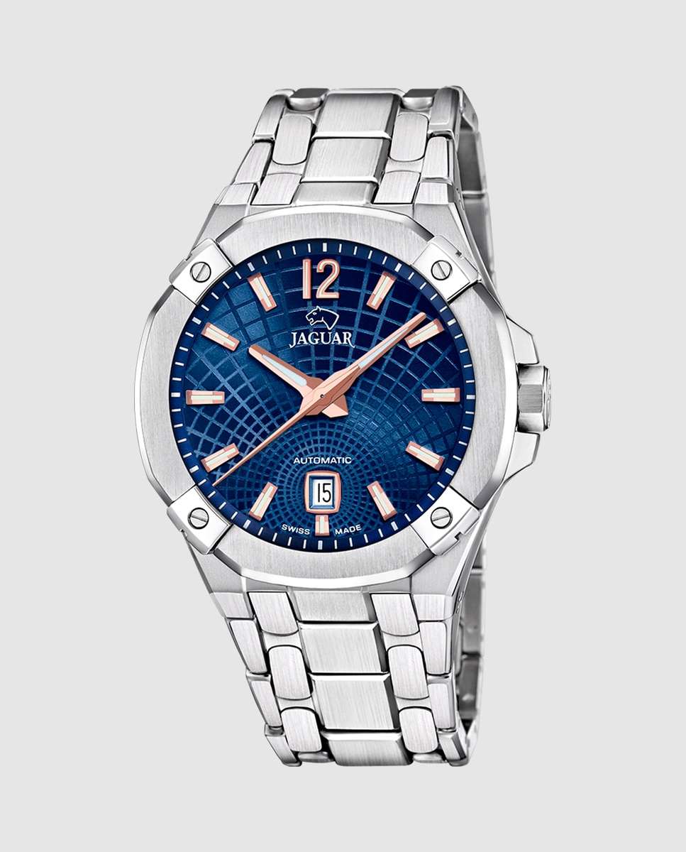Imagen 0 de Reloj de hombre j1029/2 diplomatic de acero plateado Plata