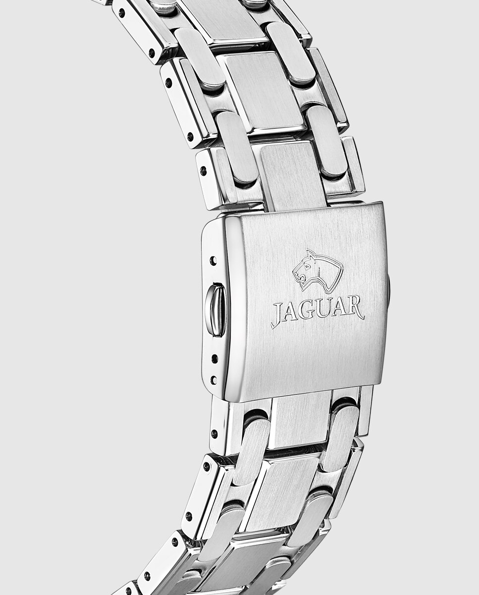 Reloj de hombre j1029/2 diplomatic de acero plateado - Jaguar - Plata Plata-4