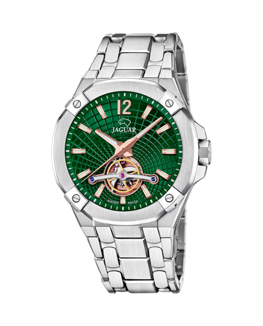 Imagen 0 de Reloj de hombre J1007/3 Automatic Balancier de acero plateado