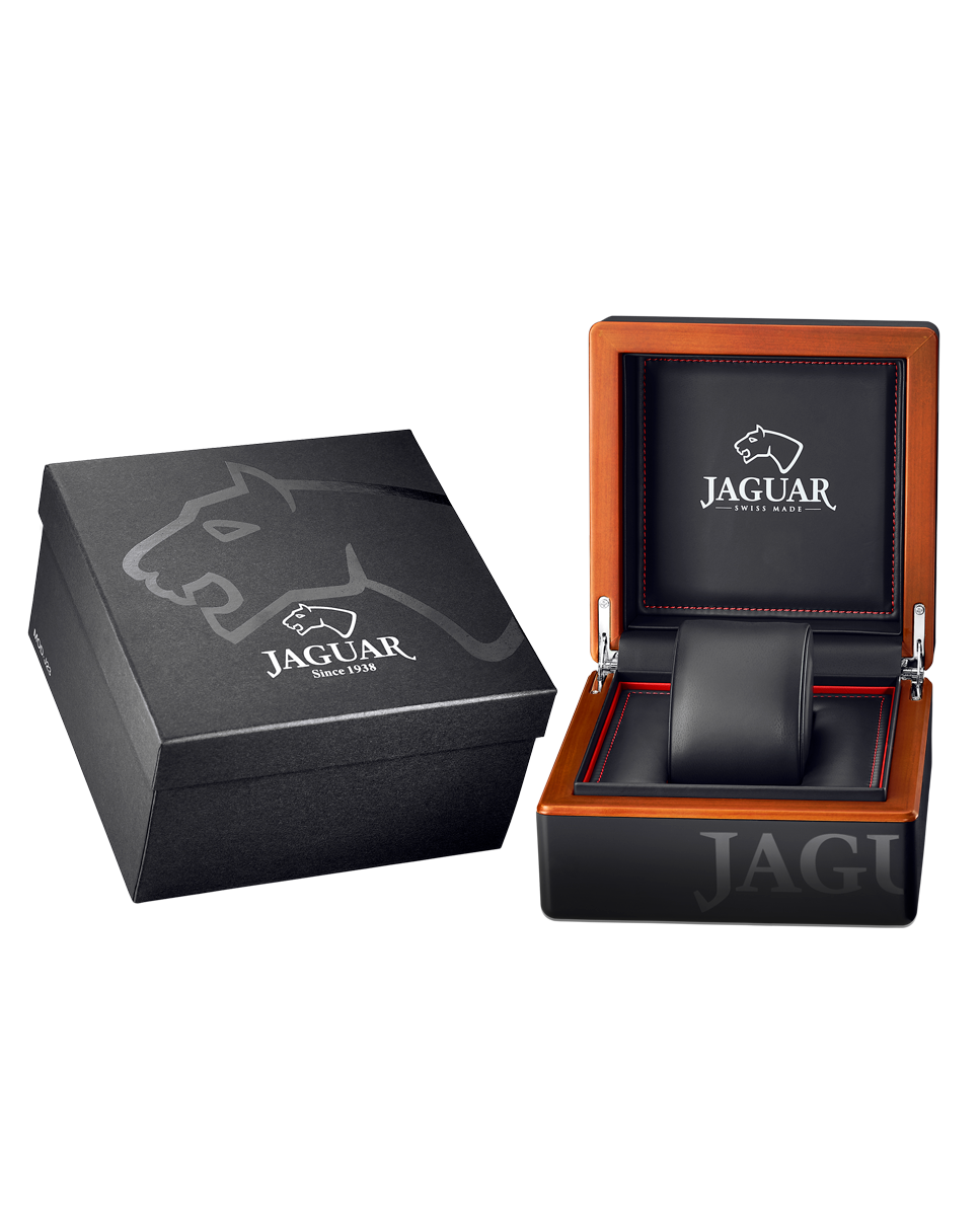 Reloj de hombre j1007/3 automatic balancier de acero plateado - Jaguar - Plata Plata-6