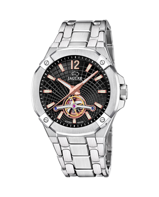 Imagen 0 de Reloj de hombre J1007/4 Automatic Balancier de acero plateado