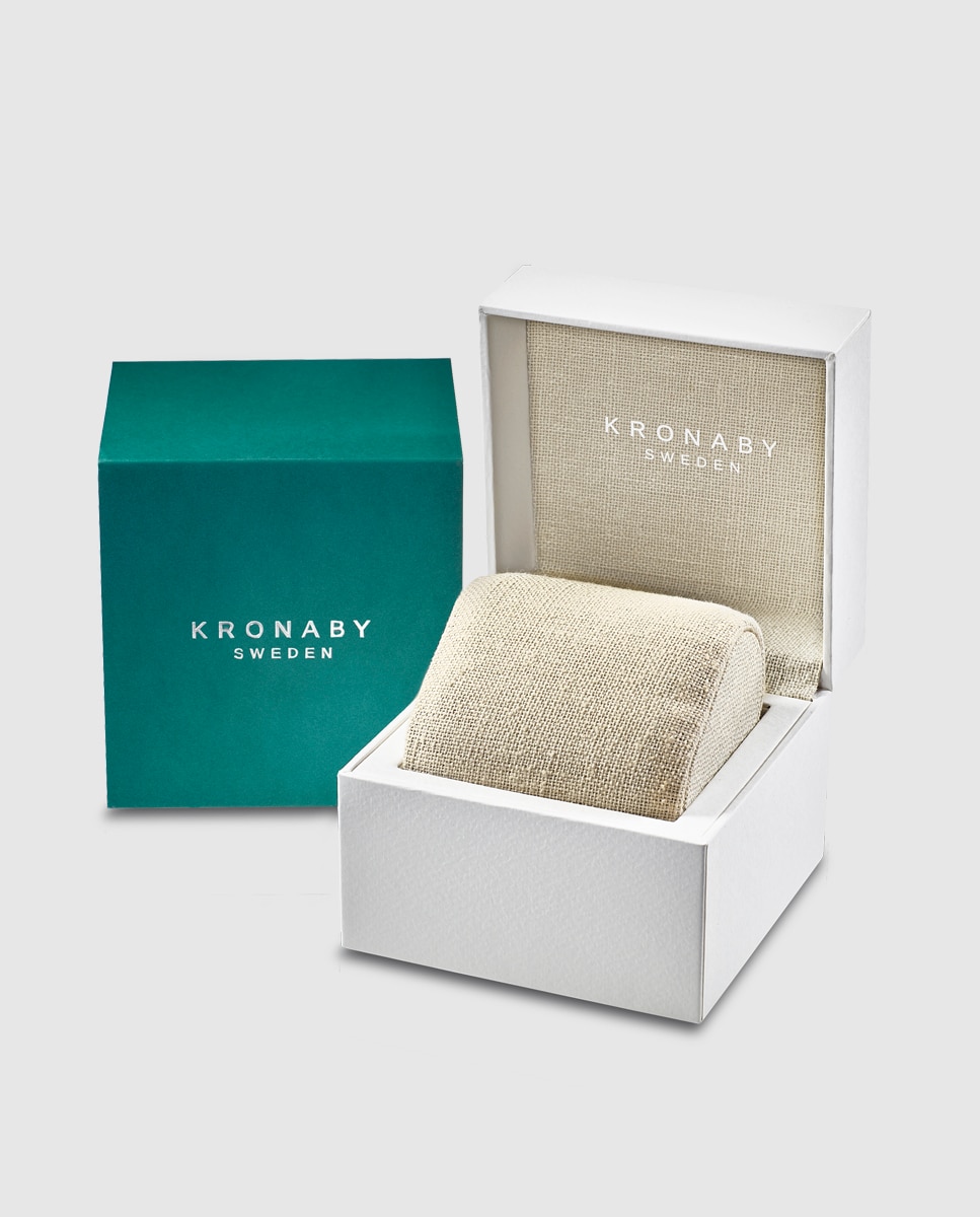 Smartwatch de hombre s3782 2 sekel de acero - Kronaby - Plata Plata-3