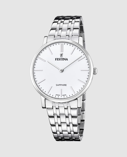 Imagen 0 de Reloj de hombre F20045/2 Classics de acero plateado