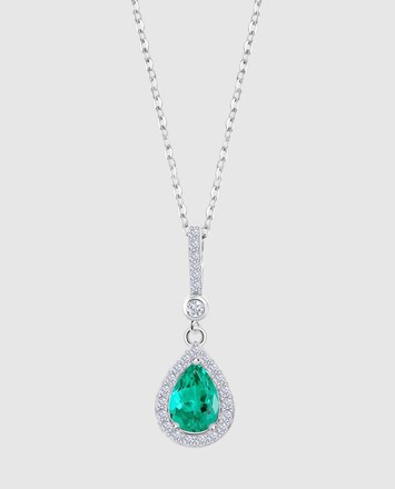 Collar Lotus Silver LP3841-1/1 Colors de plata acabado brillo con circonita · LOTUS · El Corte