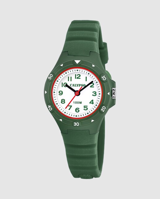 Imagen 0 de Reloj infantil K5846/4 Junior Collection de caucho verde